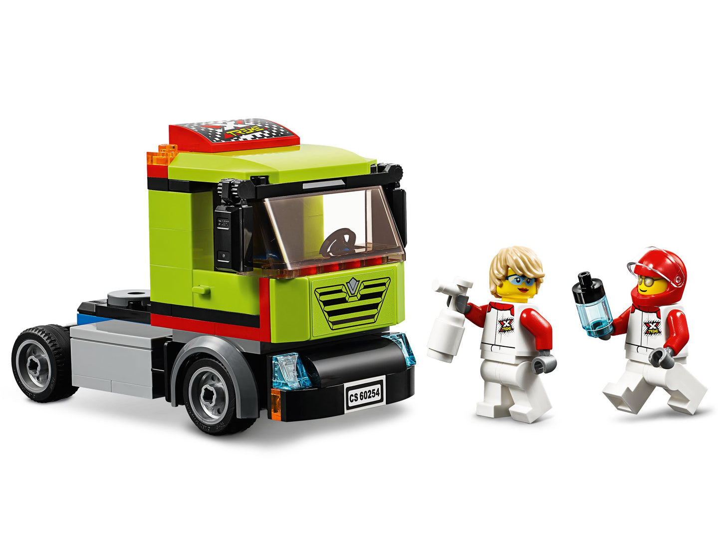 LEGO® City 60254 Le transport du bateau de course