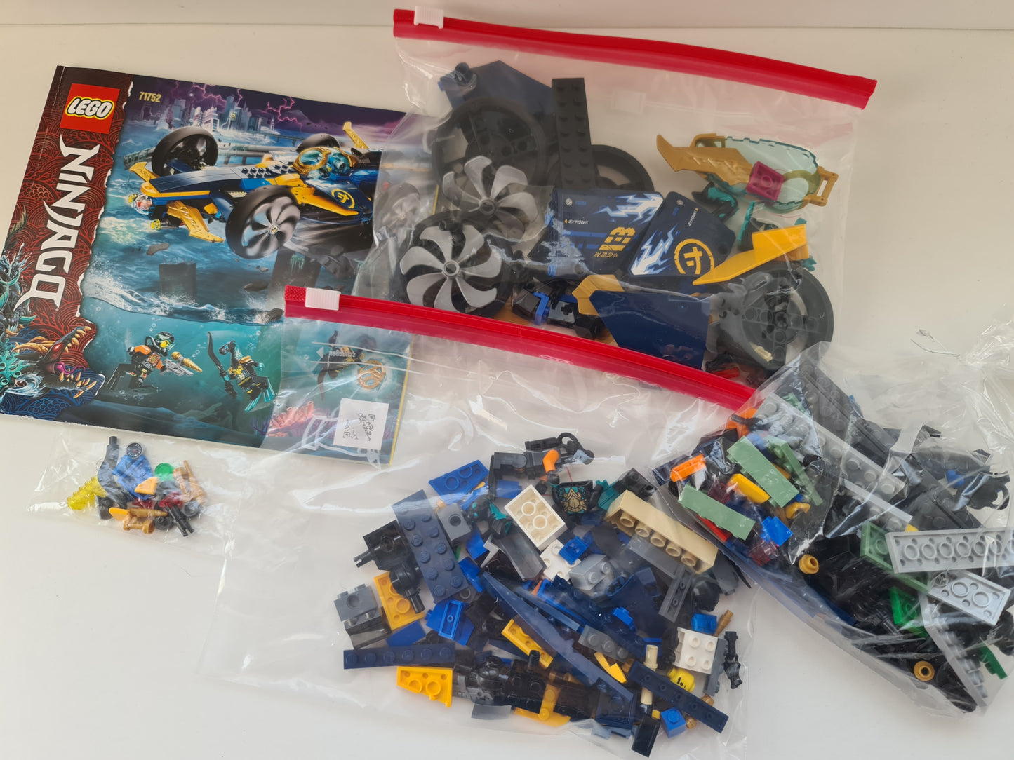 LEGO® Ninjago 71752 Le bolide ninja sous-marine